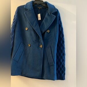 Women’s Ann Taylor Coat New Size Small Wool and Polyester